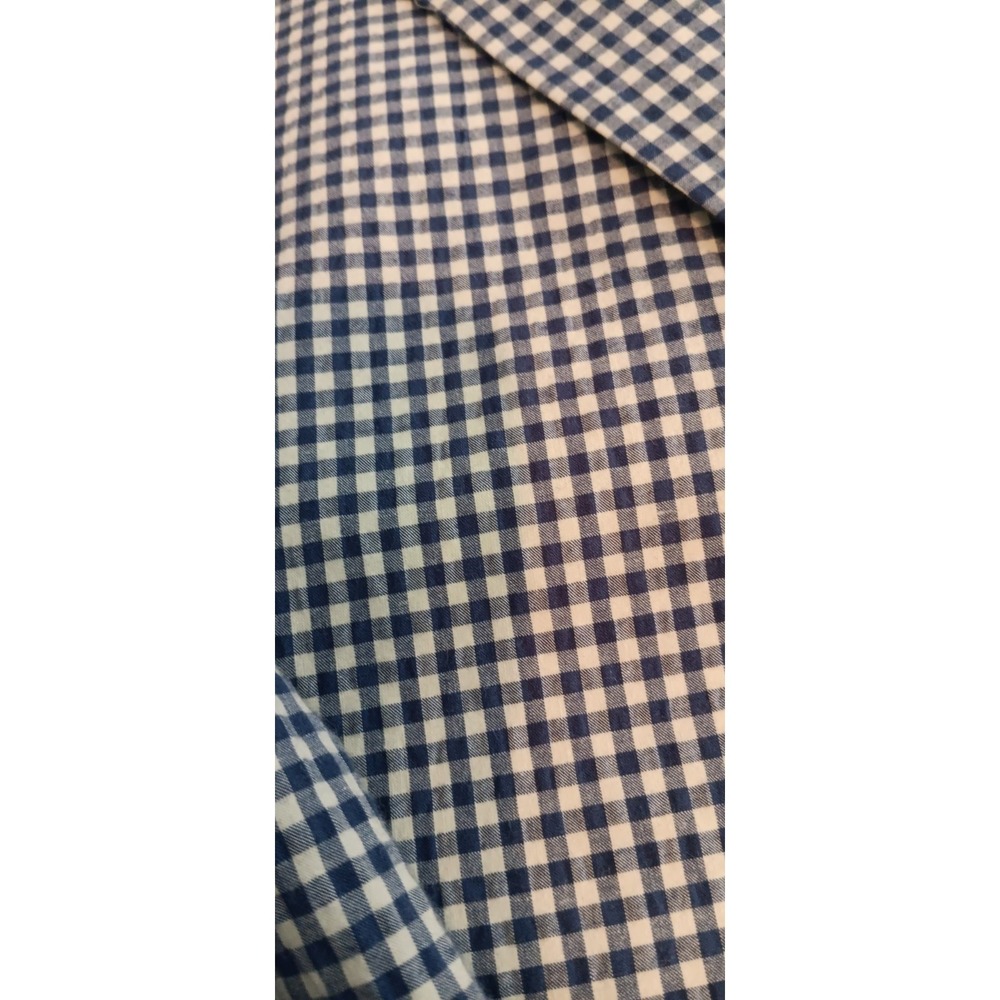 Tommy Hilfiger Blue Gingham Checkered Mens Sports Coat 44R Blazer Preppy Jacket - Picture 9 of 12